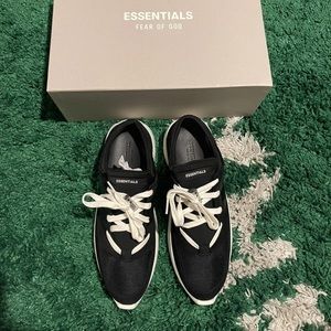 Fear of god essentials backless runner